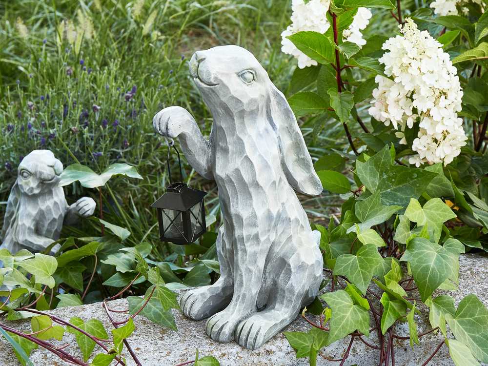 Beliani Sodo figūrėlė ARGILLY pilka