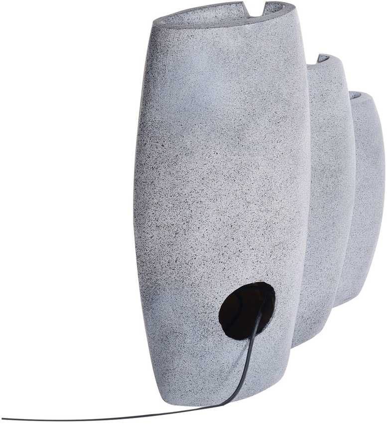 Beliani Sodo fontana LED ARKLE pilka