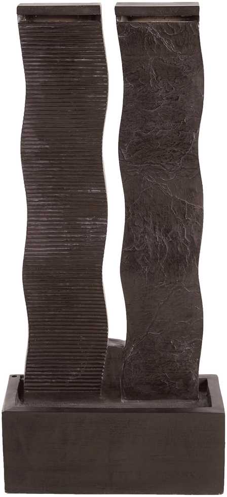 Beliani Sodo fontanas su LED SUNLINE ruda
