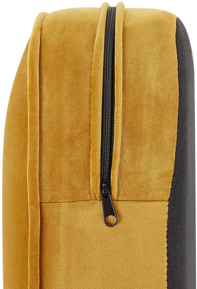 Fotelis Beliani Fotel CHESTERFIELD aksominis auksinis