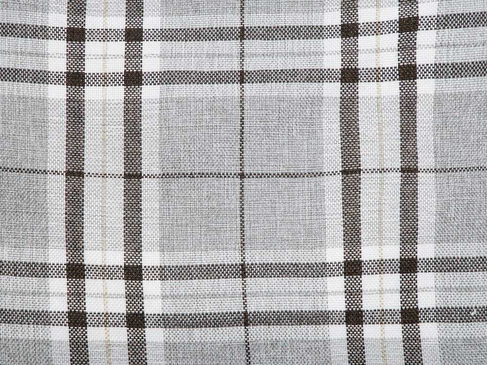 Beliani Sėdmaišis 200 L DROP LINEN 63 cm 75 cm Pilkas