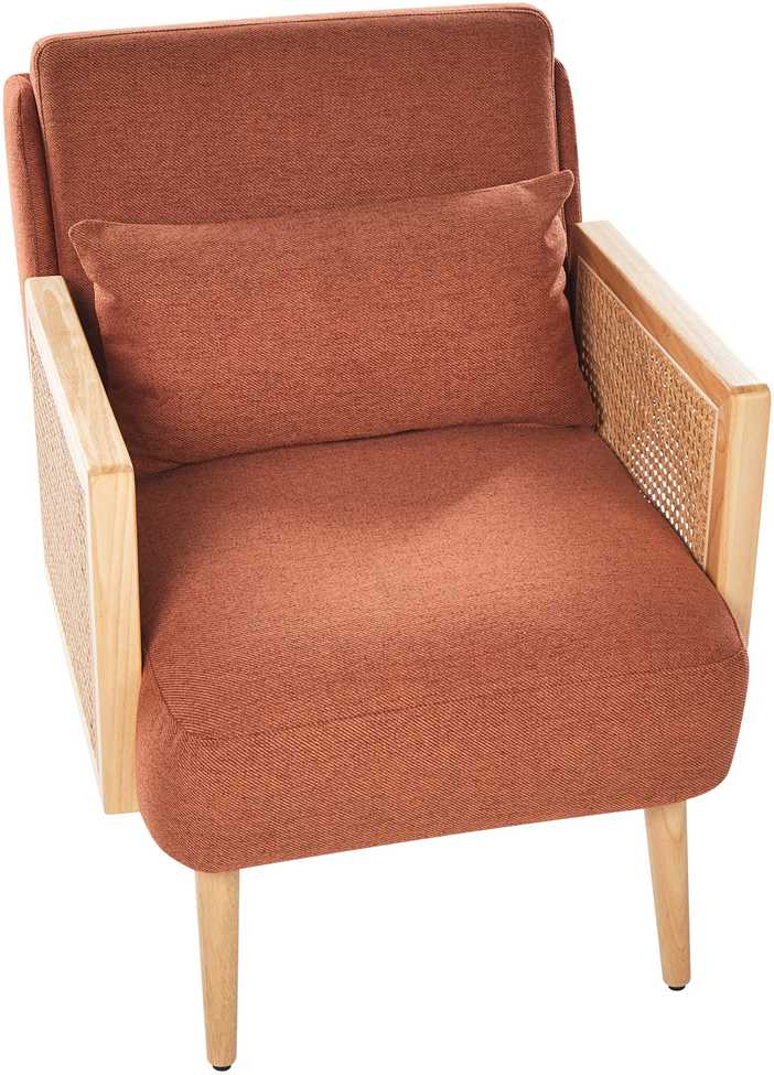 Fotelis Beliani Fotelė ORUM oranžinė