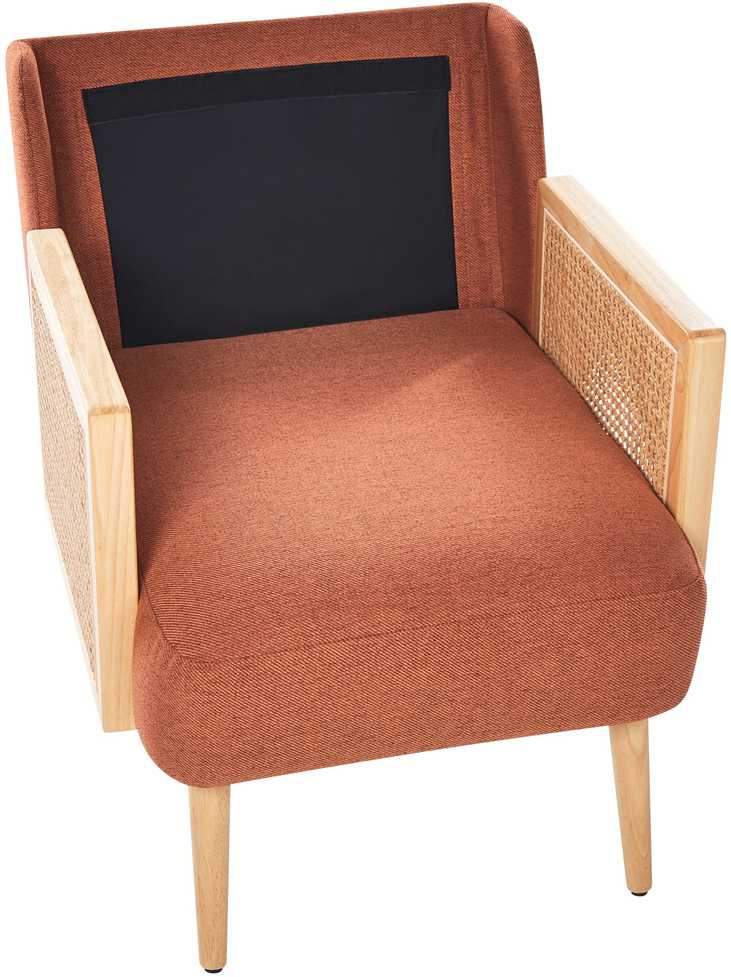 Fotelis Beliani Fotelė ORUM oranžinė