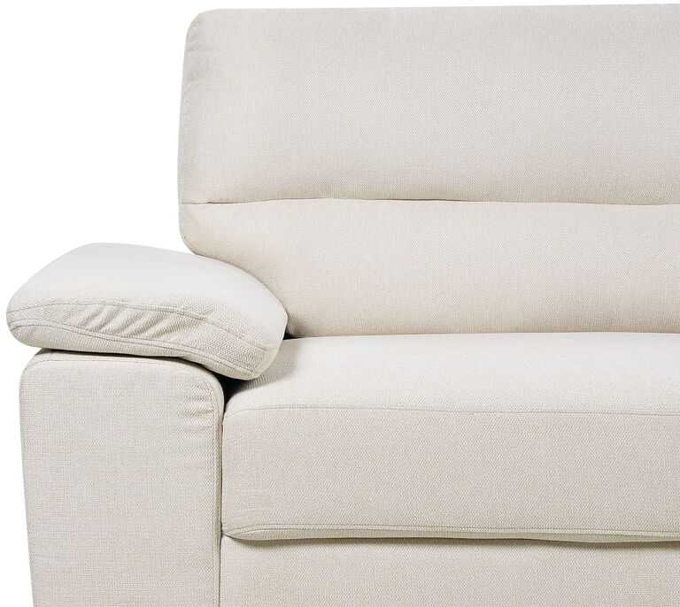 Sofa Beliani 5 vietų svetainės baldų komplektas VOGAR šviesiai smėlio spalvos