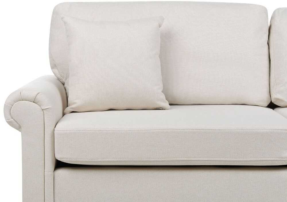 Sofa Beliani 5 vietų poilsio komplektas GINNERUP, šviesiai smėlio spalvos