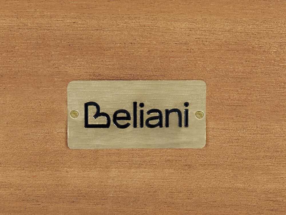 Beliani Sodo kėdė BARATTI akacijos mediena ruda