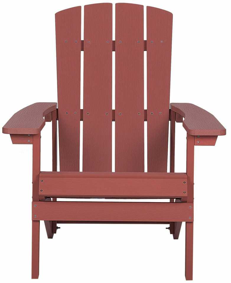 Beliani Sodo kėdė ADIRONDACK Raudona