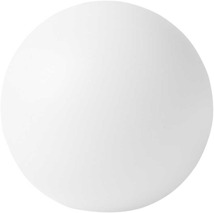Beliani Sodo LED šviestuvas - rutulys JOCOY su nuotolinio valdymo pulteliu, baltas