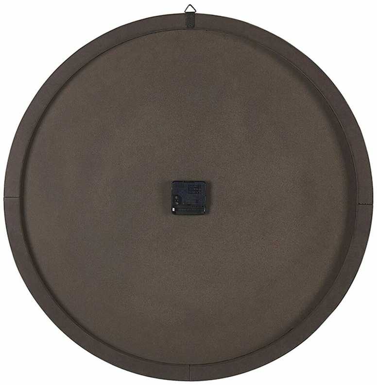 Beliani Sieninis laikrodis MICHAPAN 60 cm rudas