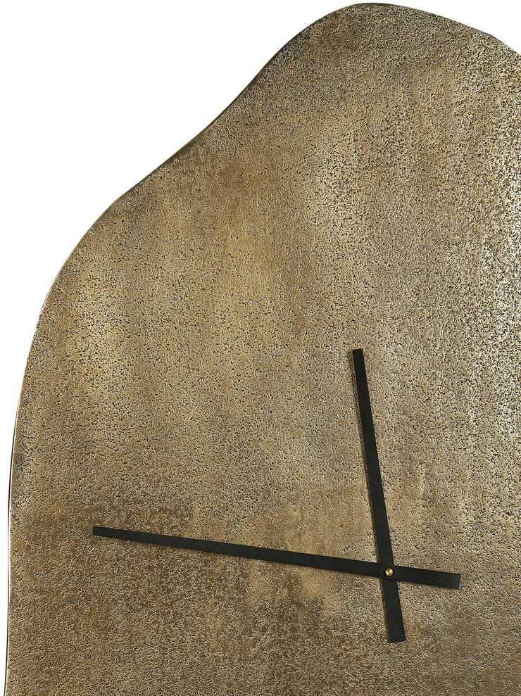 Beliani Sieninis laikrodis GANGES 50 cm metalinis, žalvario spalvos