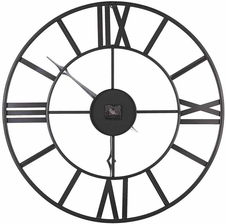 Beliani Sieninis laikrodis VALSOT 80 cm metalinis auksinis