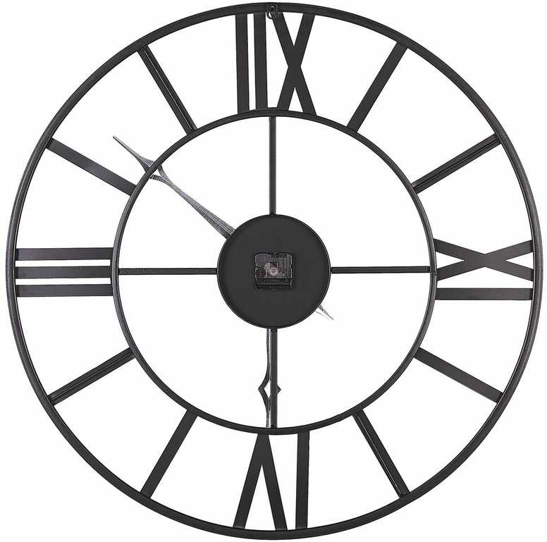 Beliani Sieninis laikrodis VALSOT 80 cm metalinis auksinis
