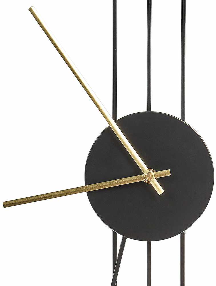 Beliani Sieninis laikrodis ANNIVIERS 44 cm metalinis juodas