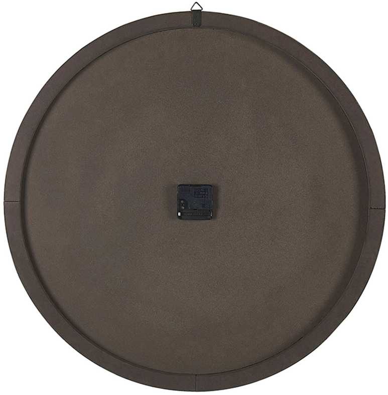 Beliani Sieninis laikrodis MICHAPAN 60 cm rudas