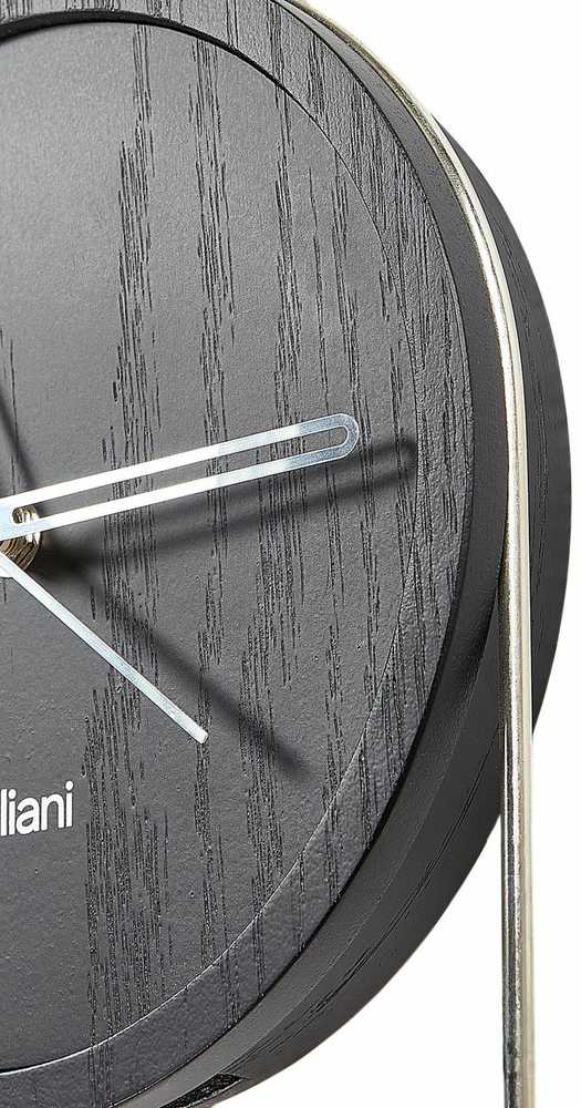 Beliani Sieninis laikrodis SIERRE 20 cm juodas