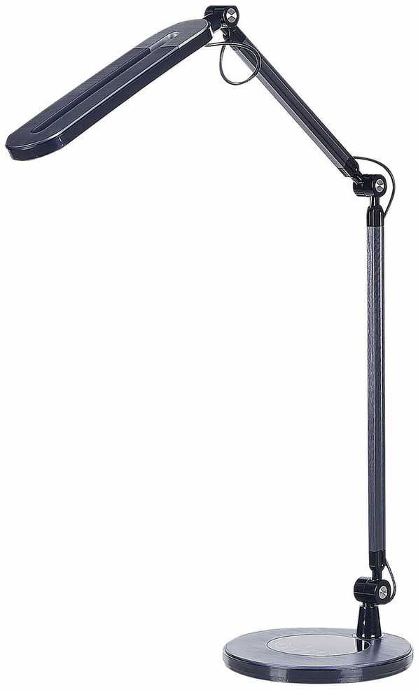 Beliani LED stalinė lempa GRUS su reguliatoriumi, metalinė, juoda