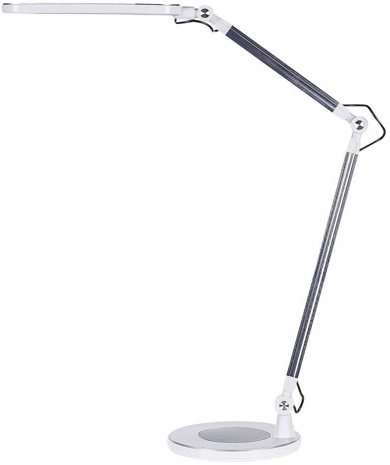 Beliani LED stalinė lempa GRUS su reguliatoriumi, metalinė, sidabrinė