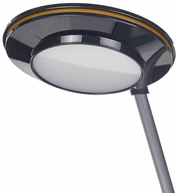 Beliani LED stalinė lempa CORVUS su reguliatoriumi, metalinė, juoda