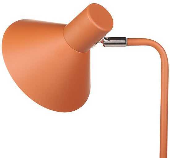 Beliani Stalinis šviestuvas RIMAVA reguliuojamas metalinis oranžinis