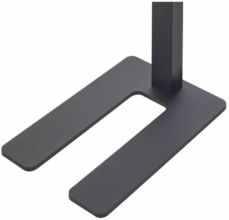 Beliani LED toršeras TAURUS su reguliatoriumi, metalinis, juodas
