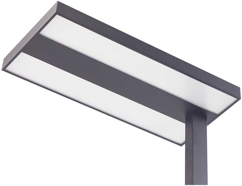 Beliani LED toršeras TAURUS su reguliatoriumi, metalinis, juodas
