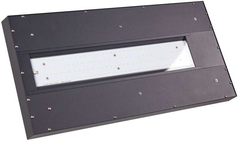 Beliani LED toršeras TAURUS su reguliatoriumi, metalinis, juodas