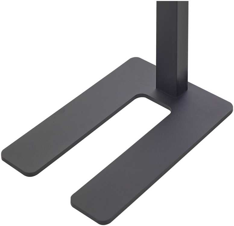 Beliani LED toršeras TAURUS su reguliatoriumi, metalinis, juodas