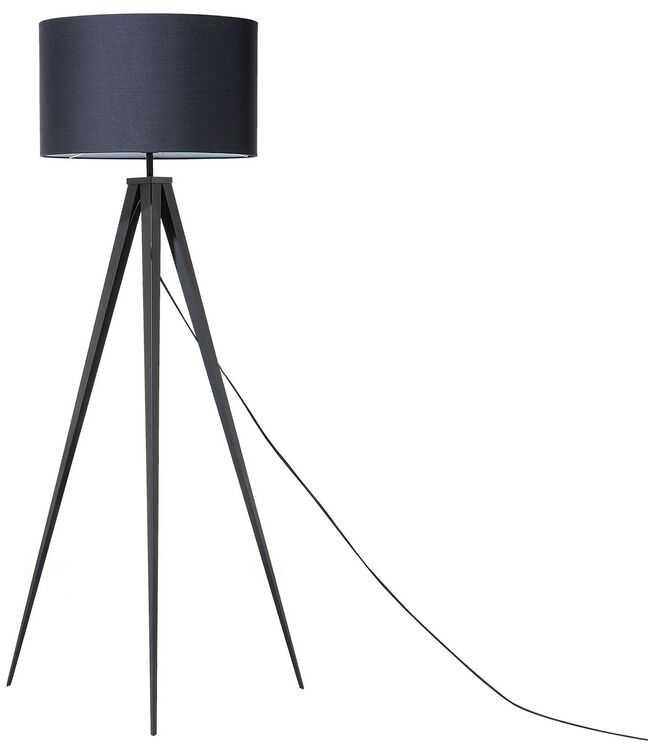 „Beliani STILETTO“ juodas metalinis grindų šviestuvas