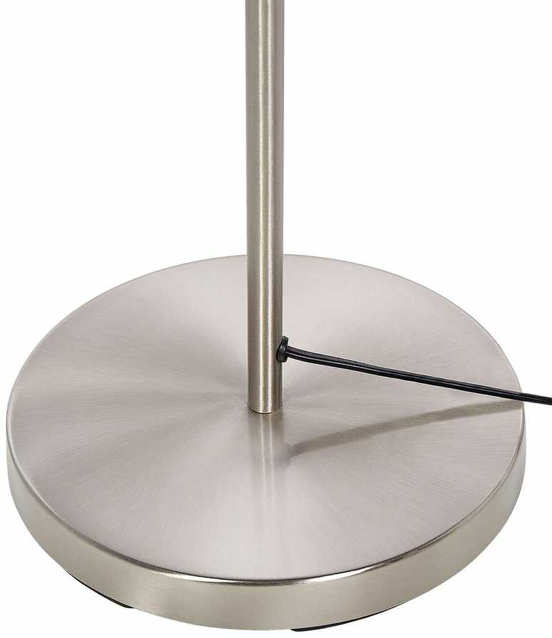 Beliani Pastatomas šviestuvas RAMIS metalinis, sidabrinis