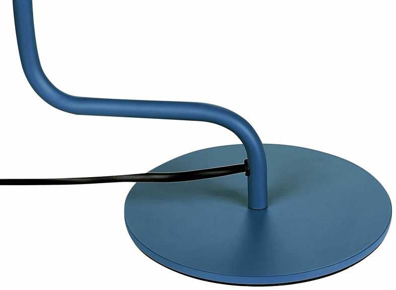 Beliani Pastatomas šviestuvas RIMAVA reguliuojamas metalinis mėlynas