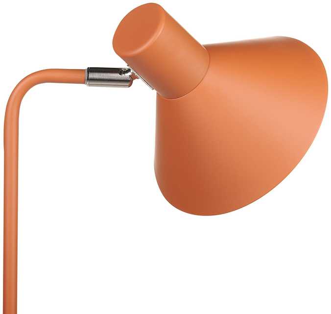 Beliani Pastatoma lempa RIMAVA reguliuojama metalinė oranžinė