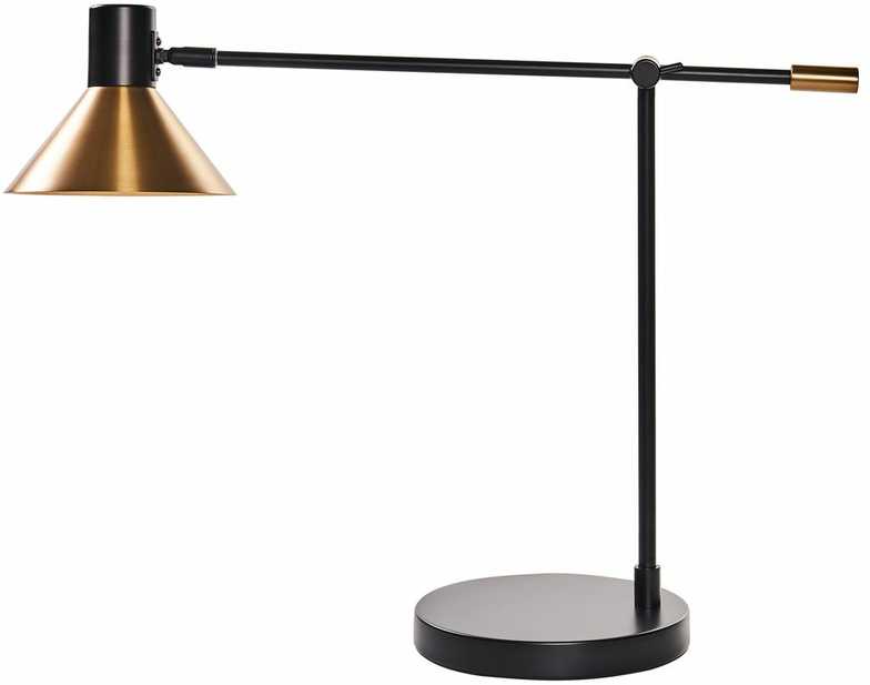 Beliani PINKEEN metalinė stalo lempa, aukso spalvos
