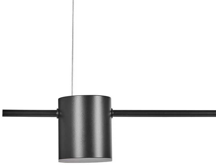 Pakabinamas šviestuvas Beliani Pakabinamas LED šviestuvas SESTRA, metalinis, juodas