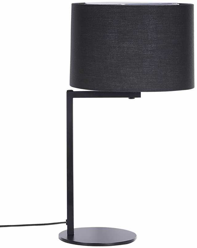 Beliani Stalinis šviestuvas BALDWIN Metalinis Juodas
