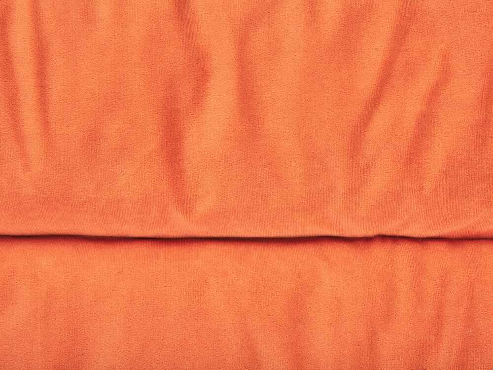 Beliani Guolis ERGANI aksominis oranžinis