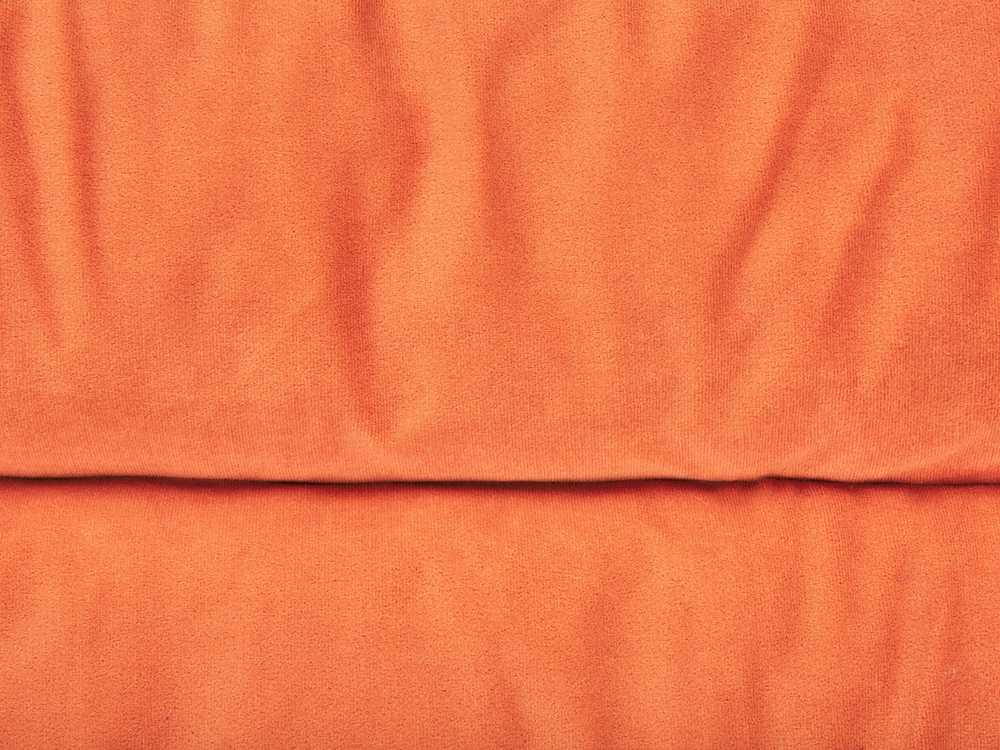 Beliani Guolis ERGANI aksominis oranžinis