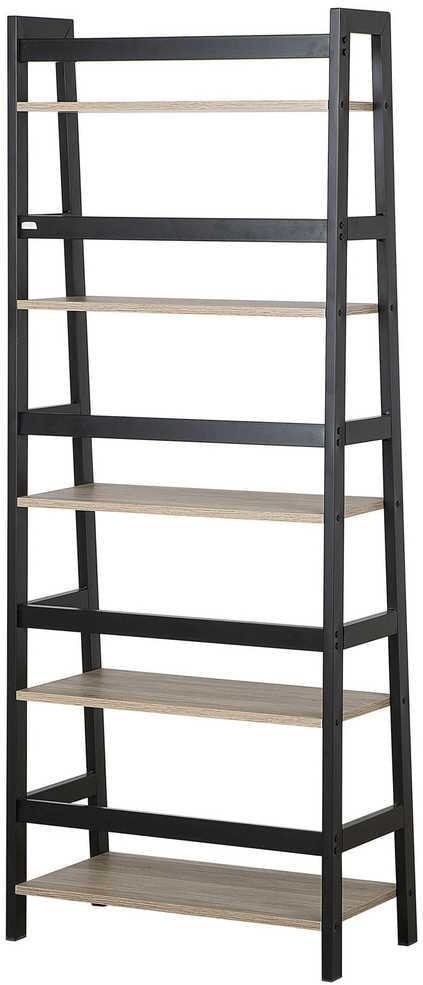 Beliani 5 lentynų stovas CROYDON 163 cm juodas