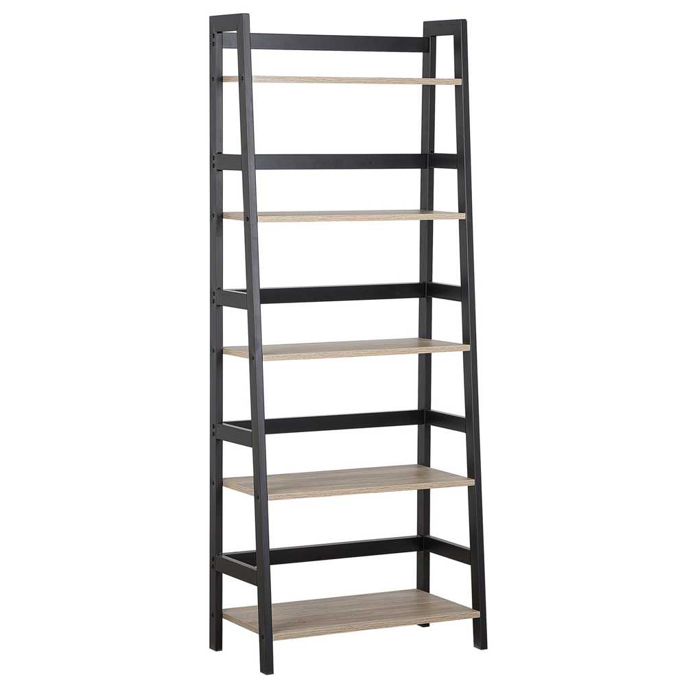 Beliani 5 lentynų stovas CROYDON 163 cm juodas