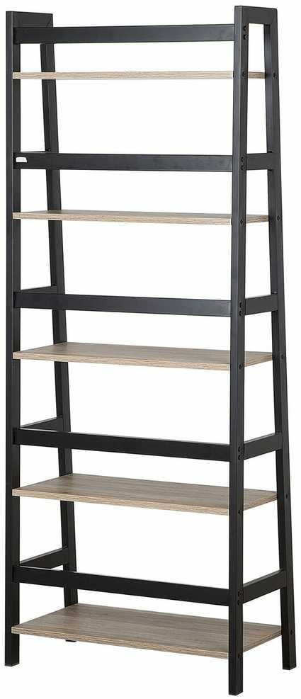 Beliani 5 lentynų stovas CROYDON 163 cm juodas