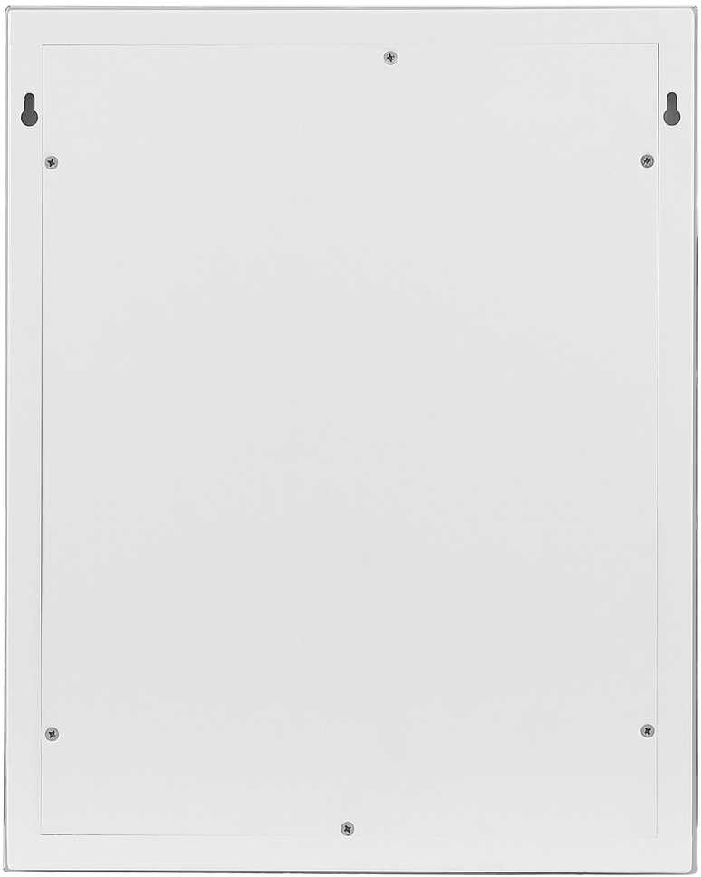 Beliani Vonios veidrodis LED LUCENAY 40 cm 50 cm sidabrinis