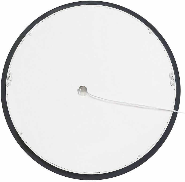 Beliani Vonios veidrodis su LED apšvietimu SELUNE 58 cm sidabrinis