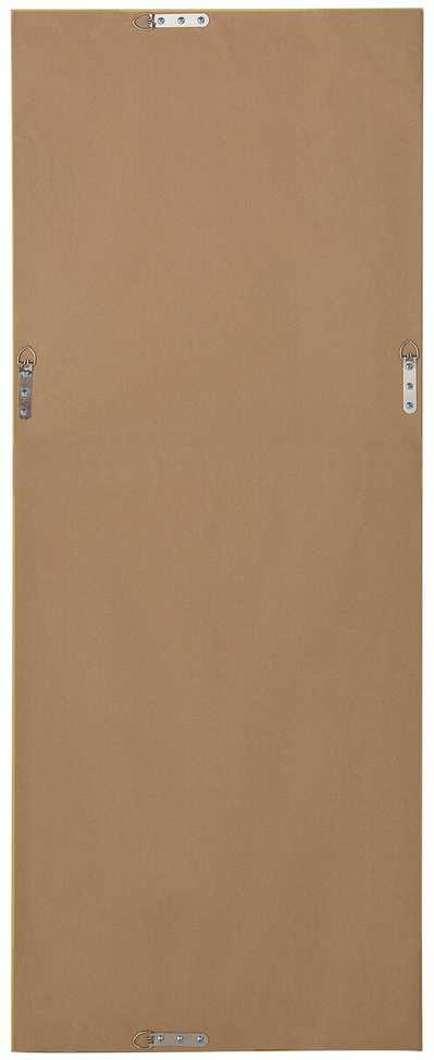 Beliani Sieninis veidrodis VERTOU 50 × 130 cm, smėlio spalvos