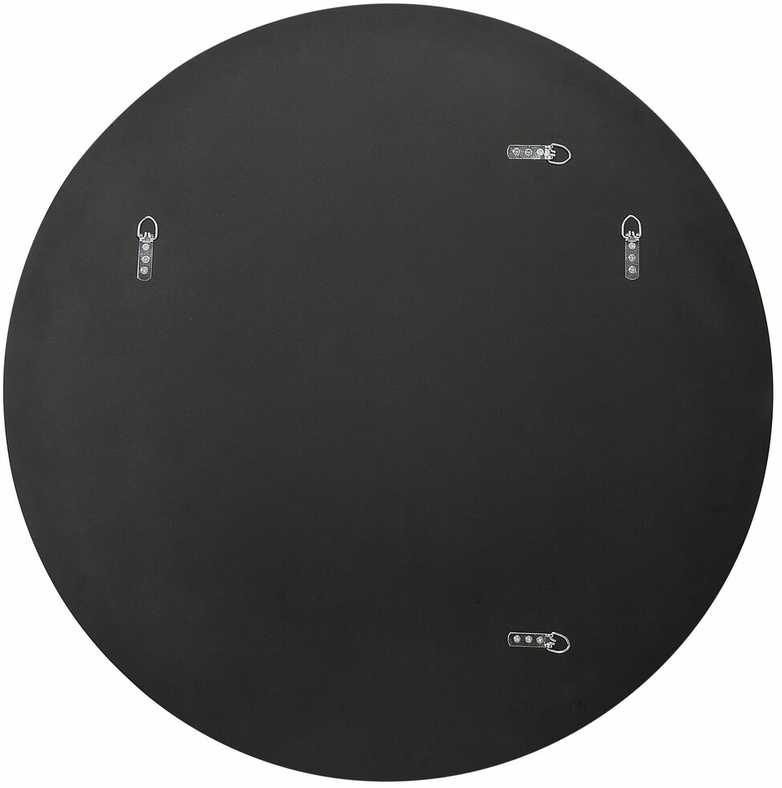 Beliani Sieninis veidrodis COUST 80 cm, auksinis
