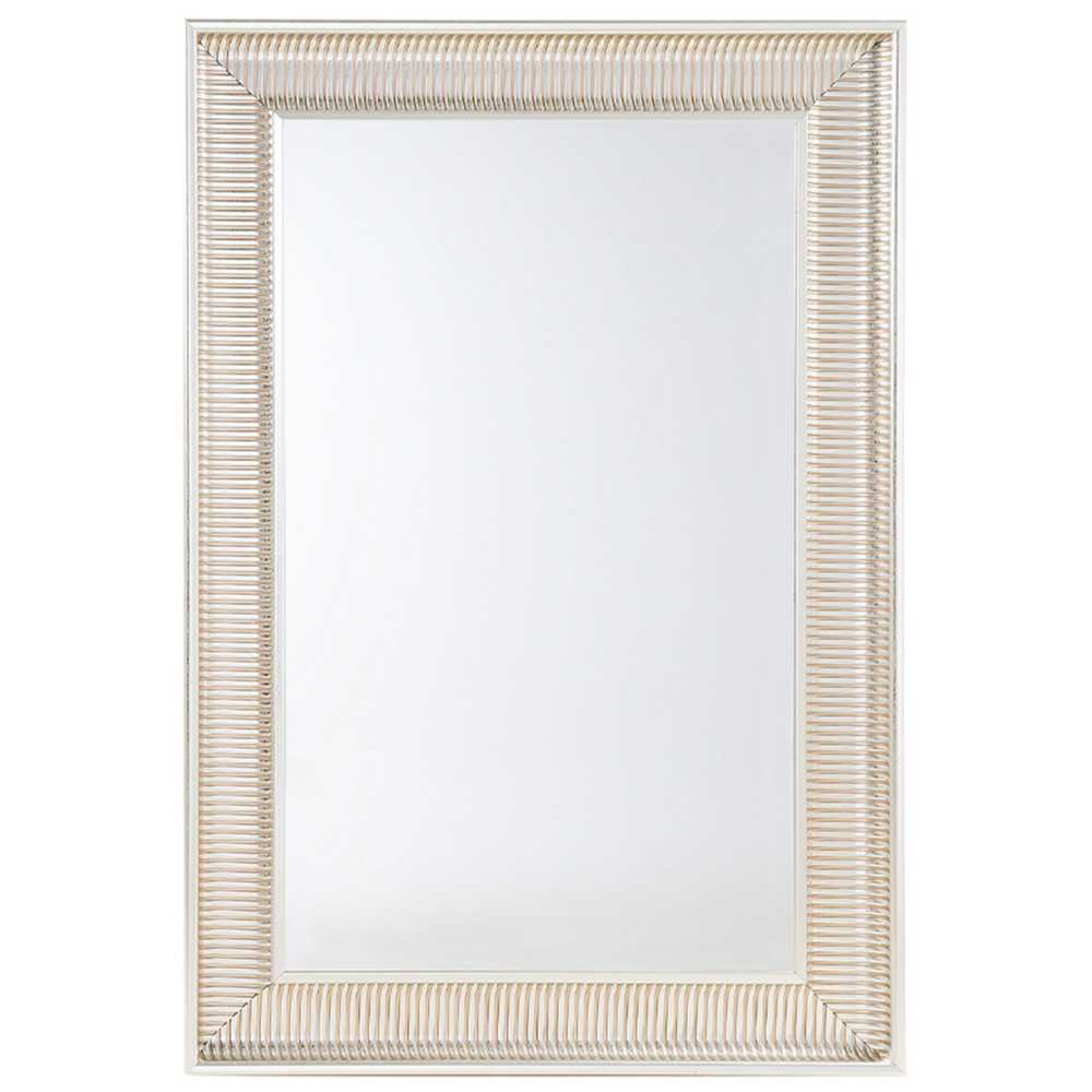 Beliani Sieninis veidrodis CASSIS 60 cm x 90 cm auksinis