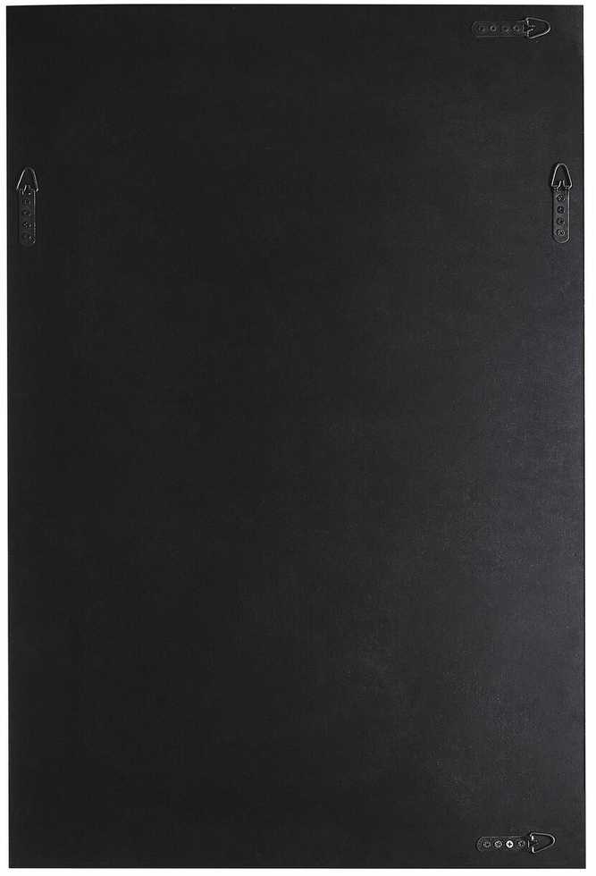 Beliani Sieninis veidrodis AVRILLE 60 cm 90 cm sidabrinės spalvos