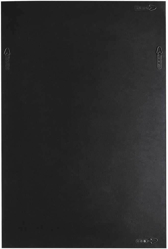 Beliani Sieninis veidrodis AVRILLE 60 cm 90 cm sidabrinės spalvos