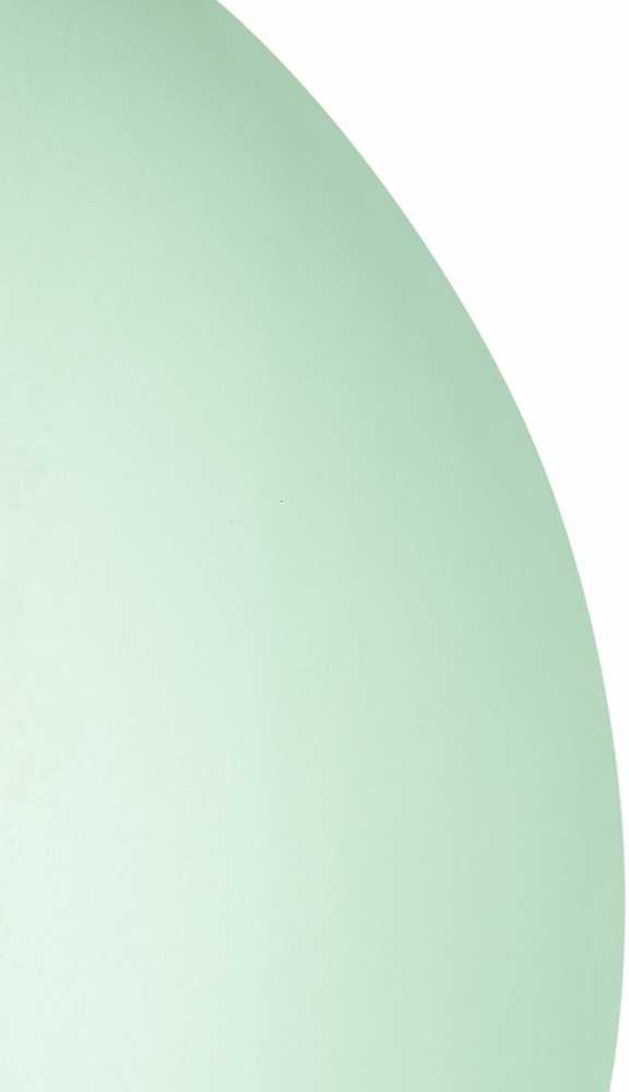 Beliani Sieninis veidrodis BOUCHON 80 cm žalias