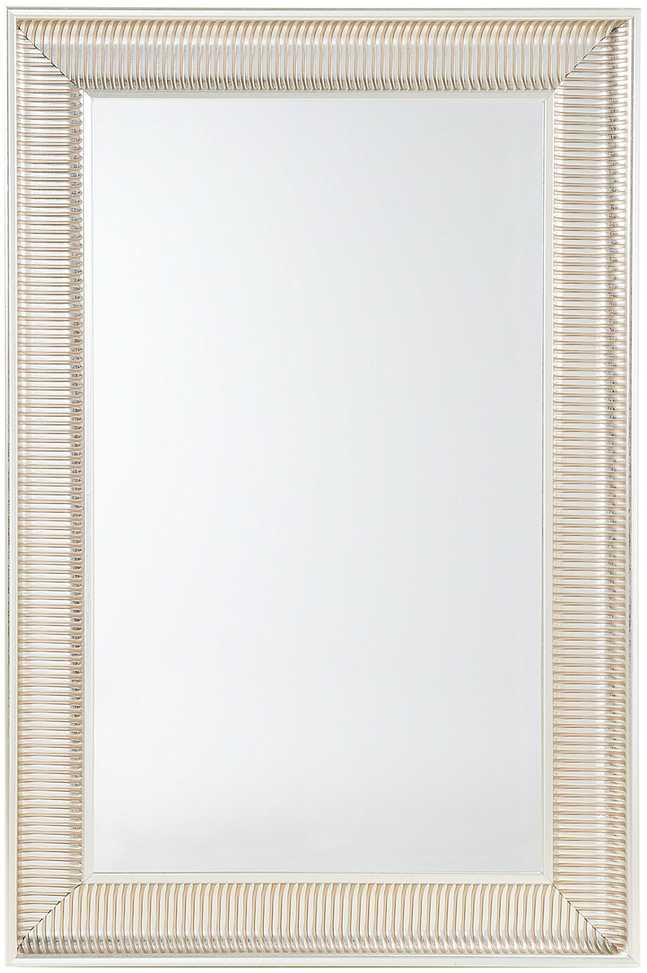 Beliani Sieninis veidrodis CASSIS 60 cm x 90 cm auksinis