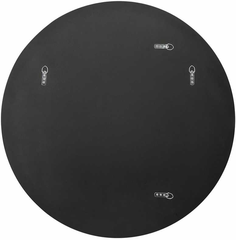 Beliani Sieninis veidrodis COUST 80 cm, auksinis