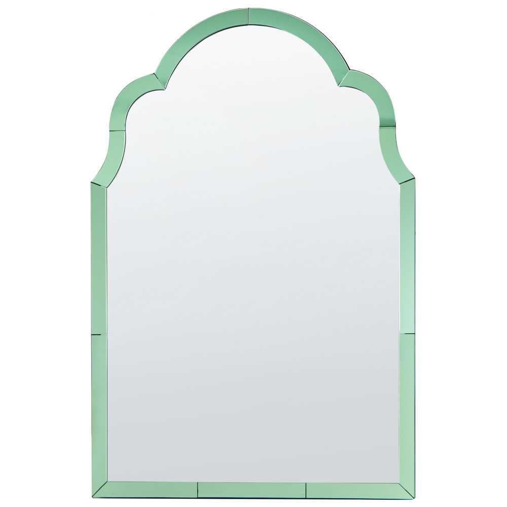 Beliani Sieninis veidrodis NORVILLE, 60 × 90 cm, žalias